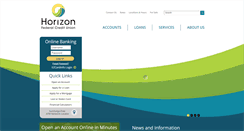 Desktop Screenshot of horizonfcu.org